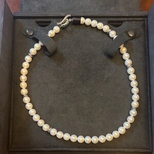 David Yurman Cream Pearl Necklace